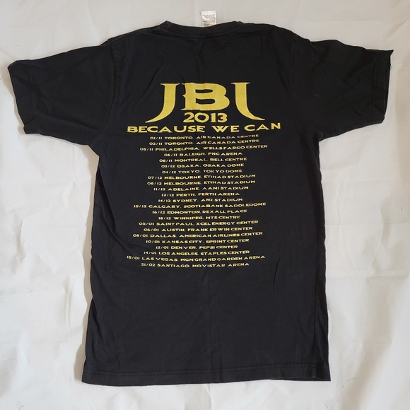 Bon Jovi Concert T-shirt. 2013 Because We Can tour. - Picture 3 of 3